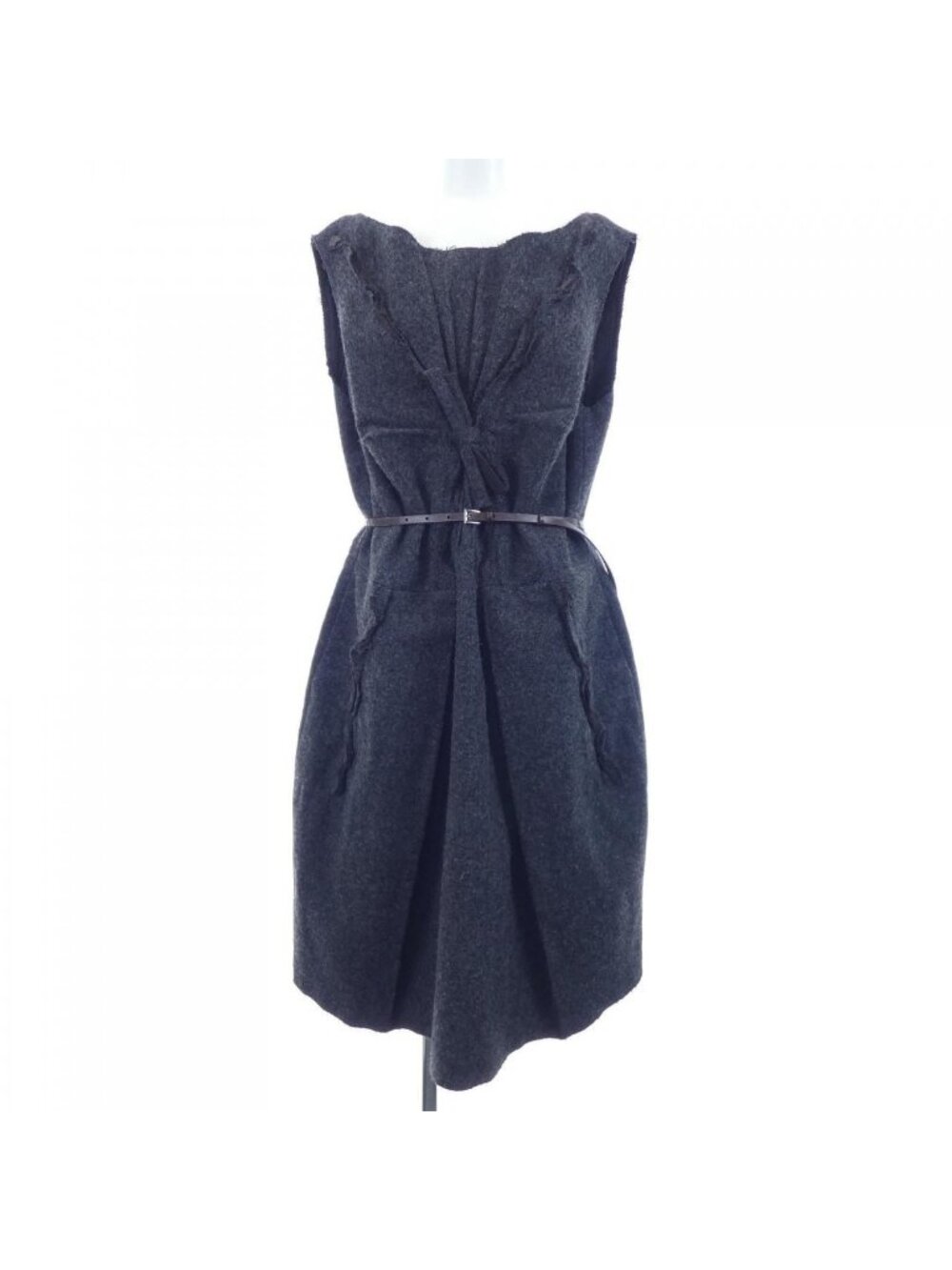 Prada From The Runway Shetland Wool Dress